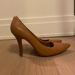 Coach Brown Leather Heel - size 7